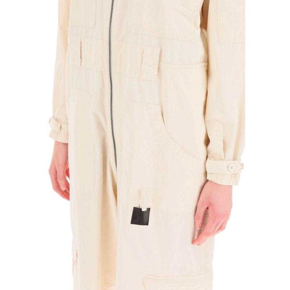 Maison Margiela Weißer Baumwoll-Jumpsuit