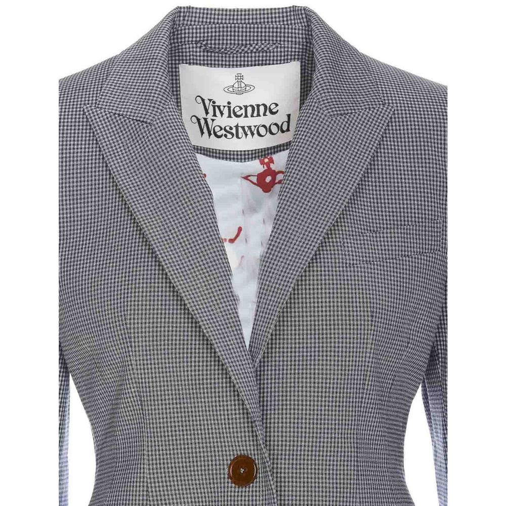 Vivienne Westwood Schwarzer Baumwollblazer