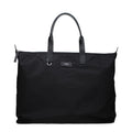 Dolce & Gabbana Schwarze Bos Taurus Kalbsleder Schultertasche