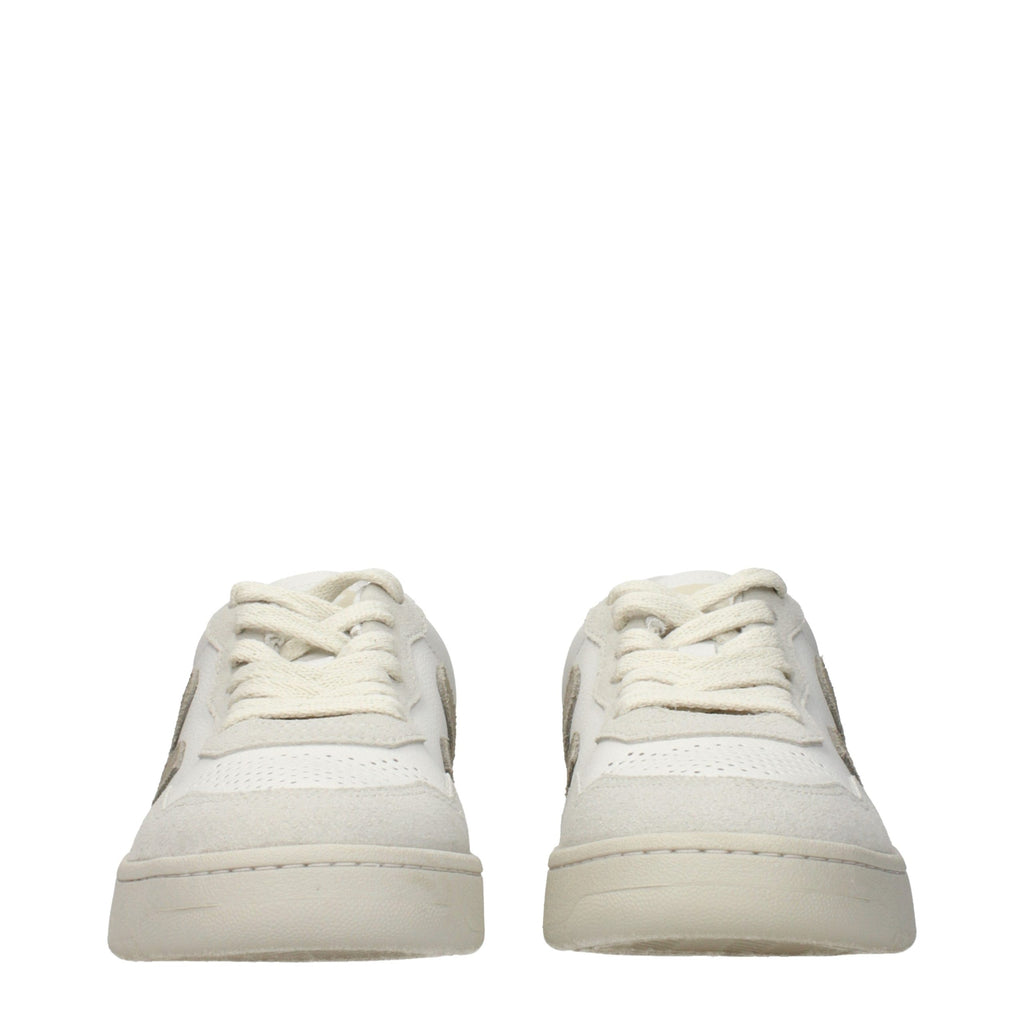 Veja Weiße Low-Top-Sneaker aus Leder