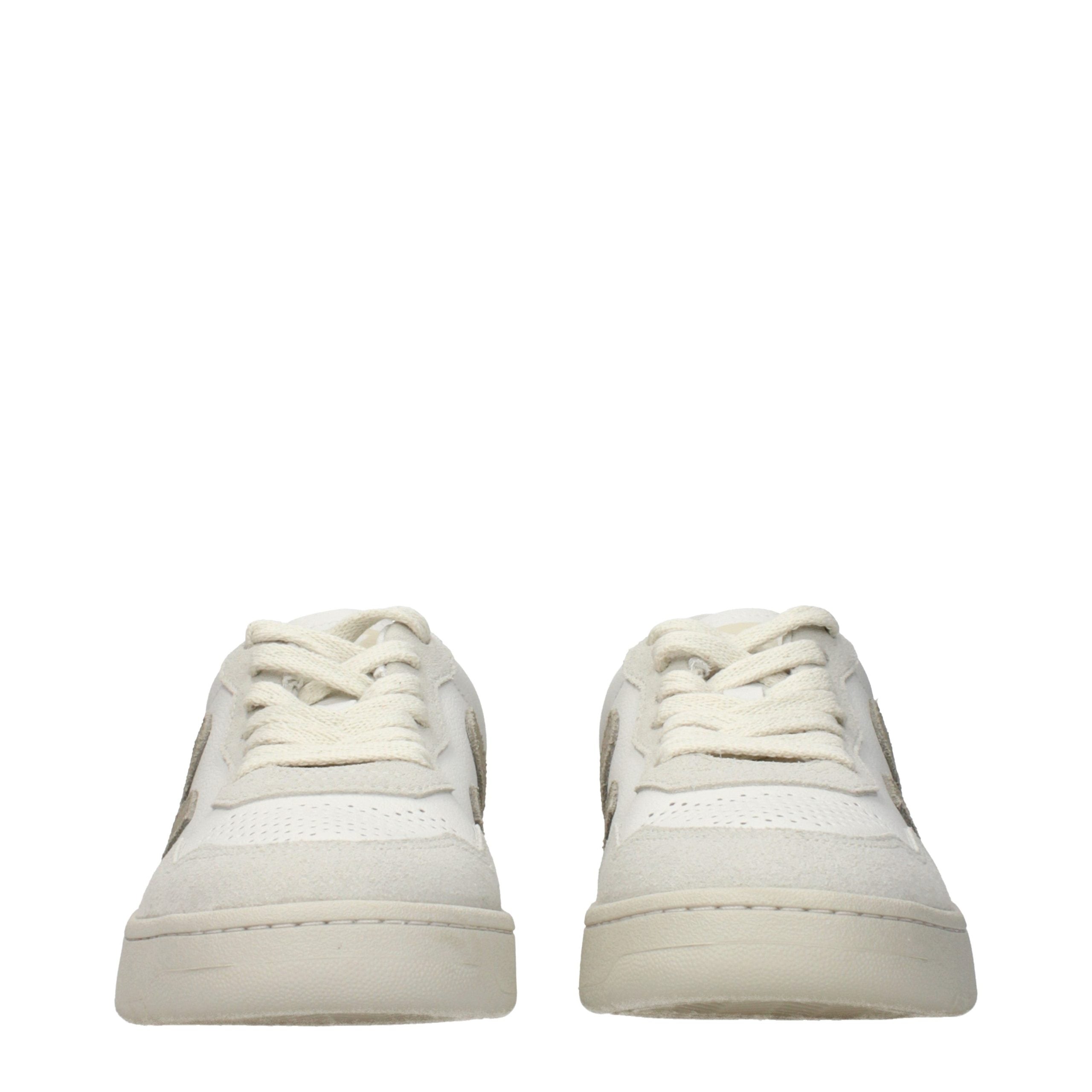 Veja Weiße Low-Top-Sneaker aus Leder