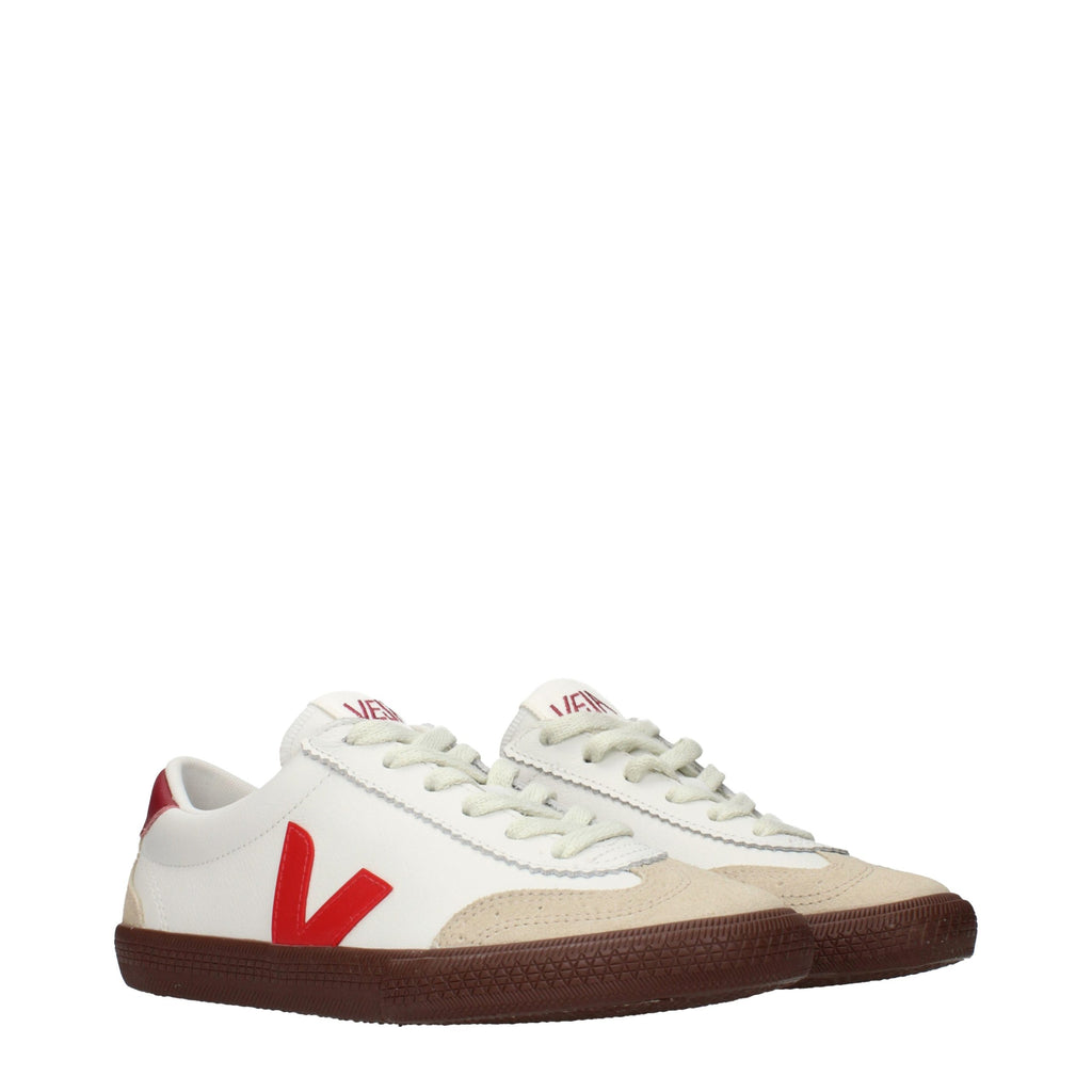 Veja Weiße Leder-Sneaker