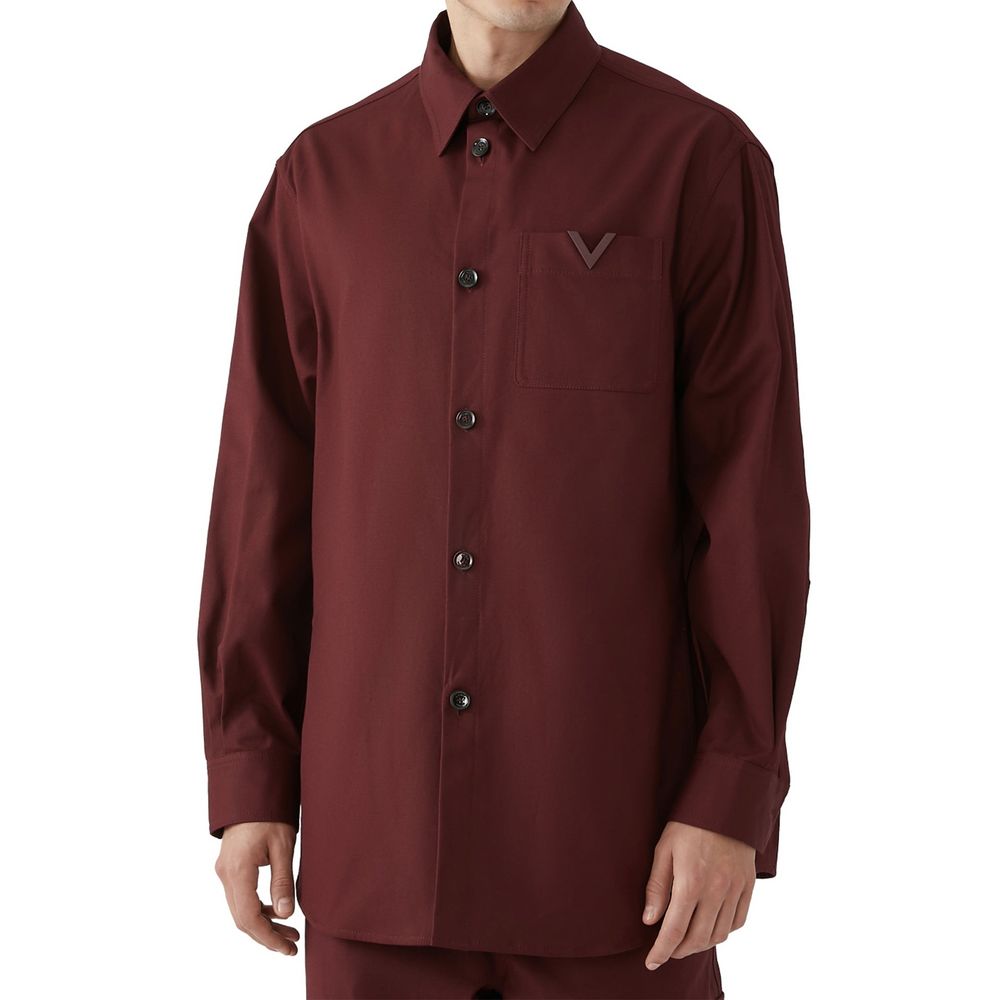 Valentino Mehrfarbige Jeansjacke aus Baumwolle