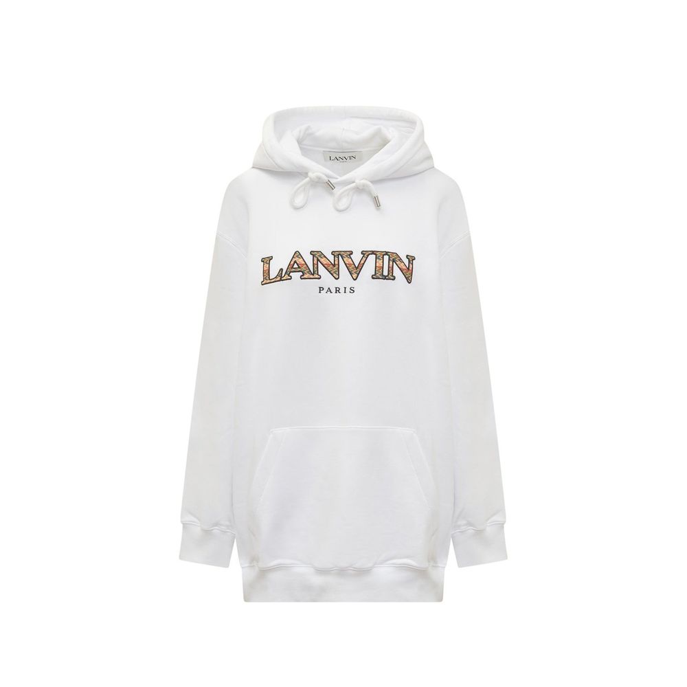 Lanvin Weißes Baumwoll-Sweatshirt