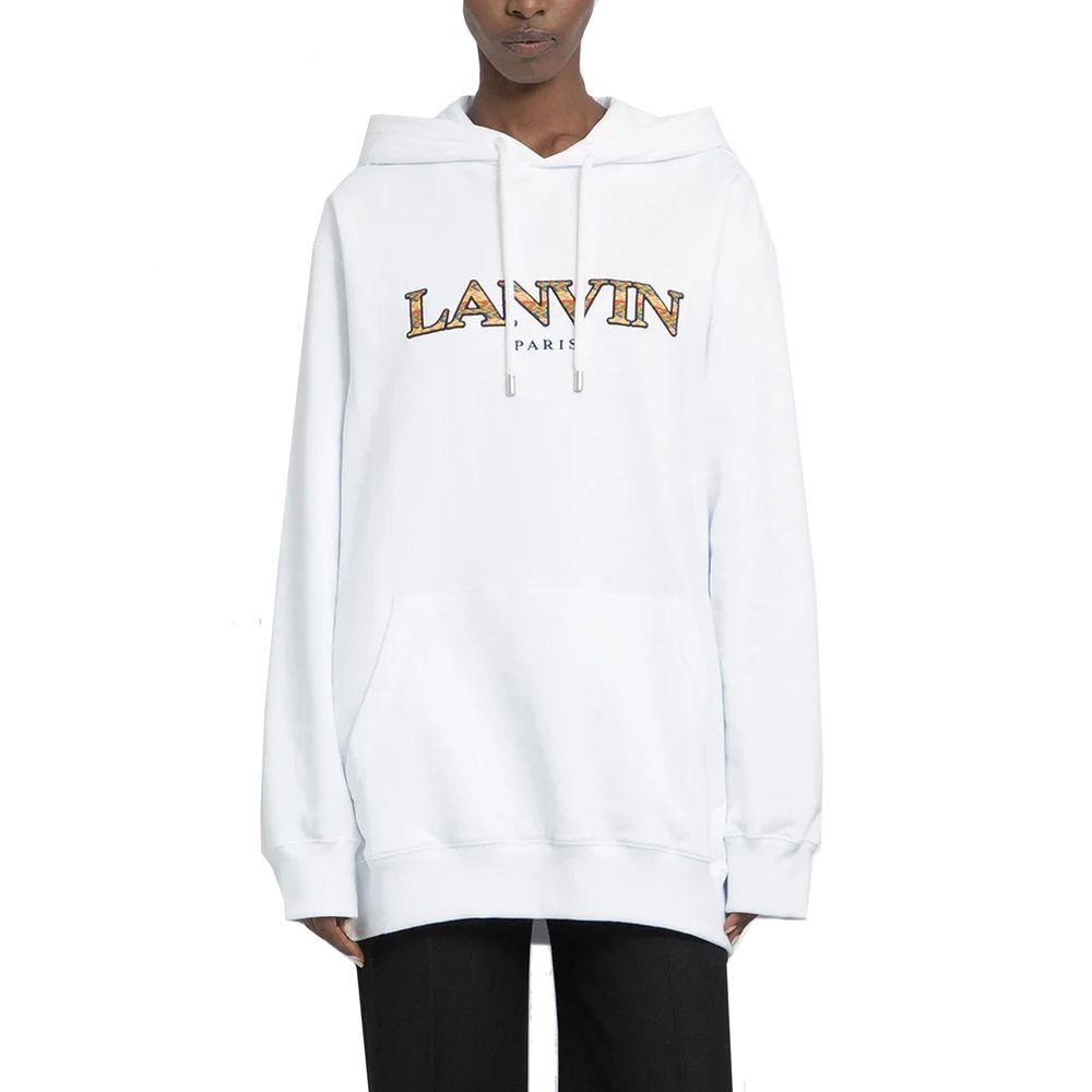 Lanvin Weißes Baumwoll-Sweatshirt
