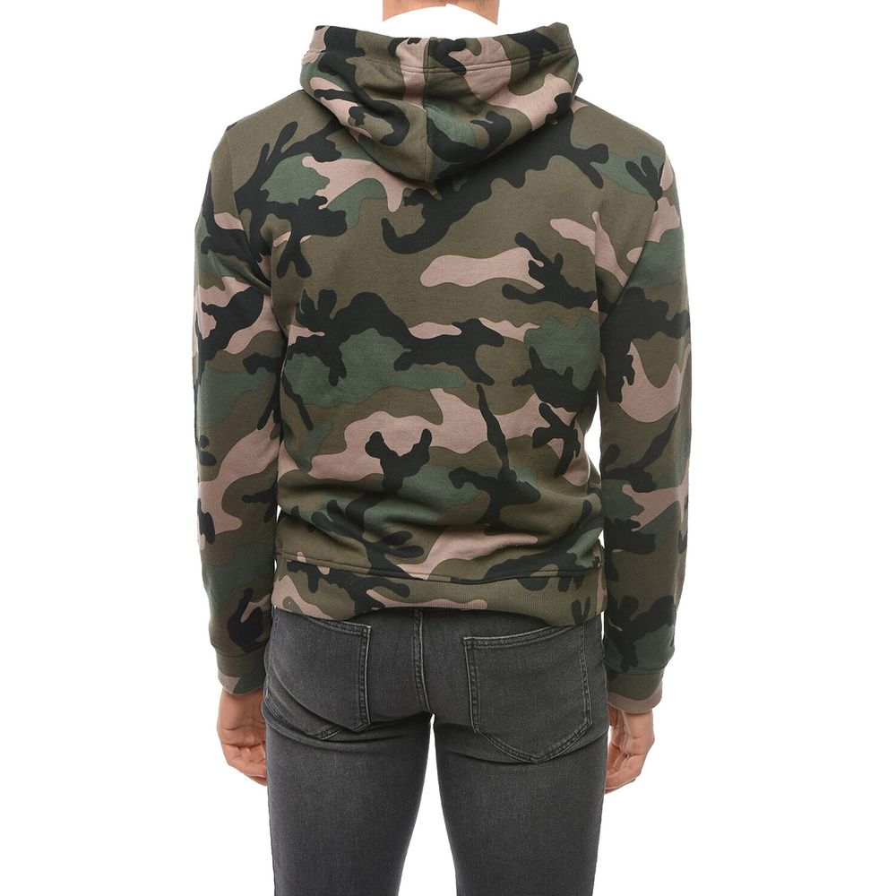 Valentino Zweifarbiger Baumwollpullover