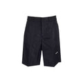 Valentino Schwarze Bermuda-Shorts aus Nylon