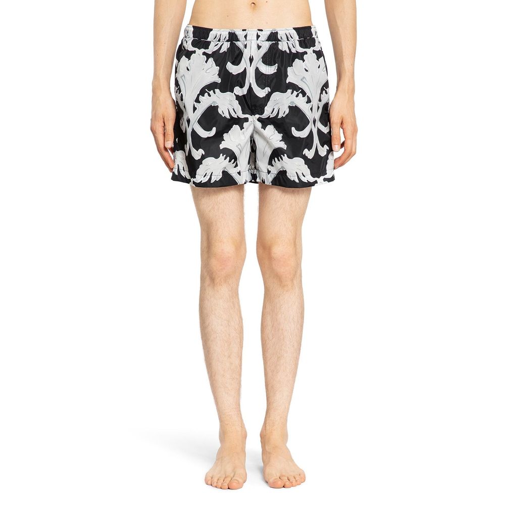 Valentino Garavani Schwarze Polyamid-Shorts
