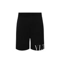 Valentino Schwarze Modal-Shorts