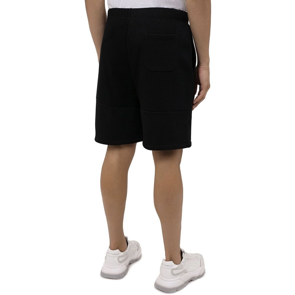 Valentino Schwarze Modal-Shorts