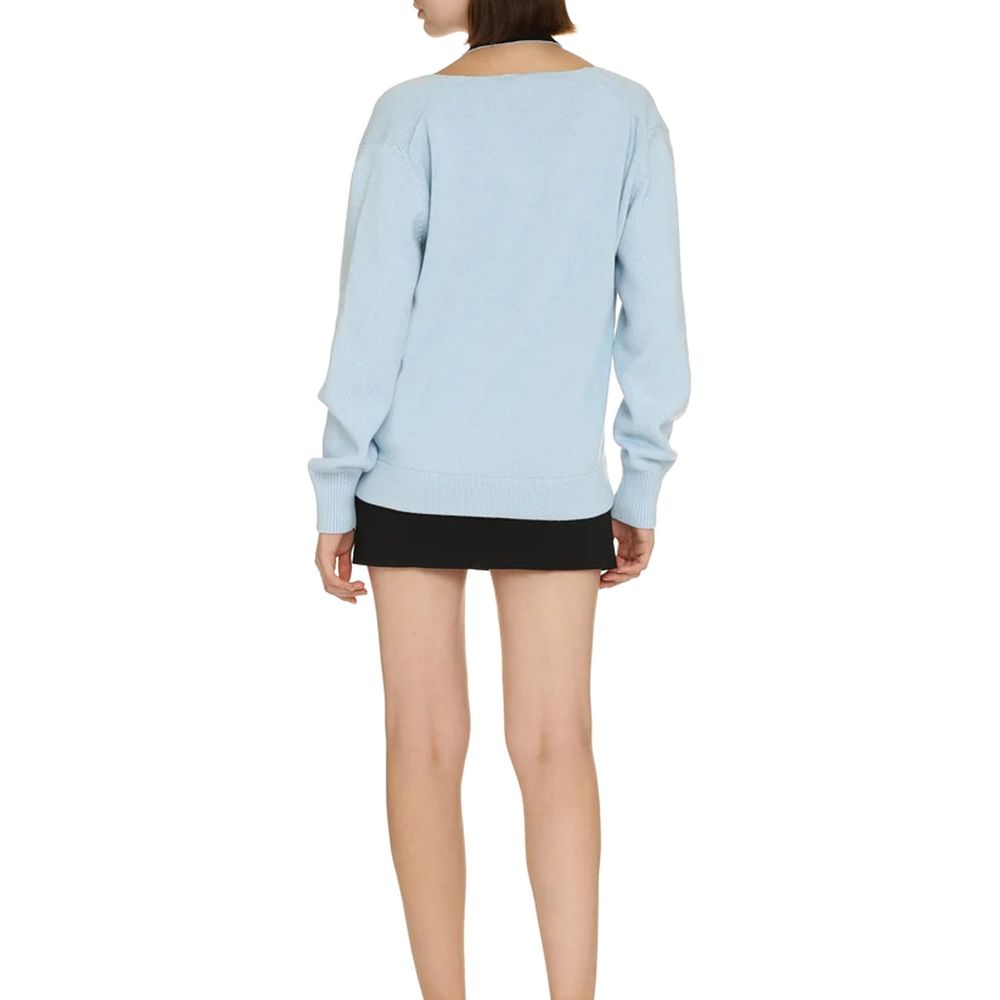 Fendi Blauer Kaschmir-Cardigan