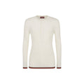 Gucci Weißes Seiden-T-Shirt