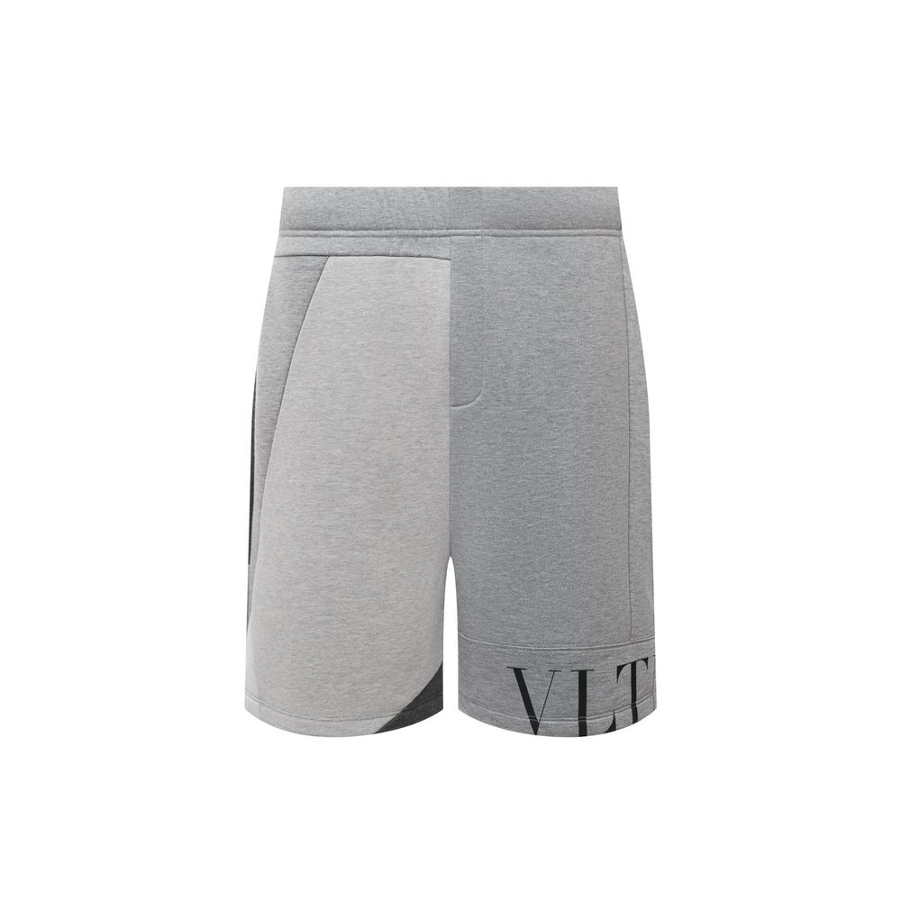 Valentino Graue Modal-Shorts