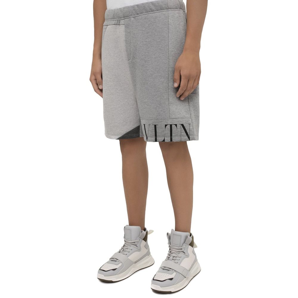 Valentino Graue Modal-Shorts