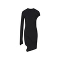 Balenciaga Schwarzes Freizeitkleid aus Polyester