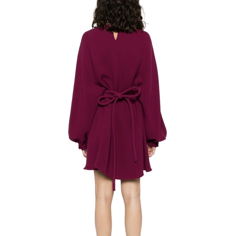 Fendi Lila Seidenkleid