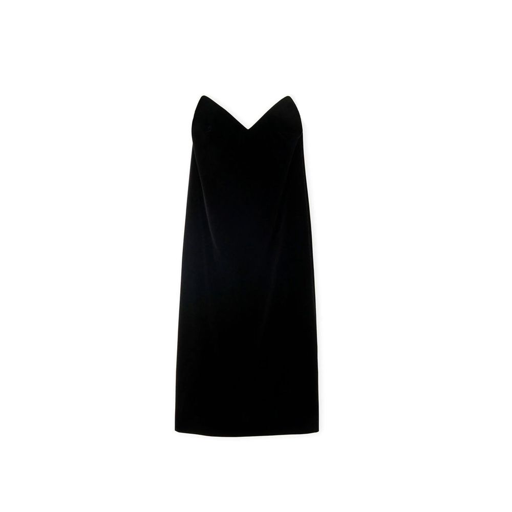 Loewe Schwarzes Baumwoll-Freizeitkleid