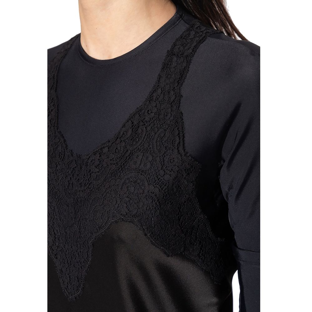 Balenciaga Schwarzes Freizeitkleid aus Acetat