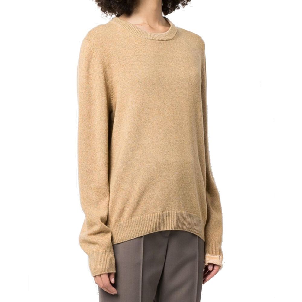 Maison Margiela Brauner Kaschmir-Pullover