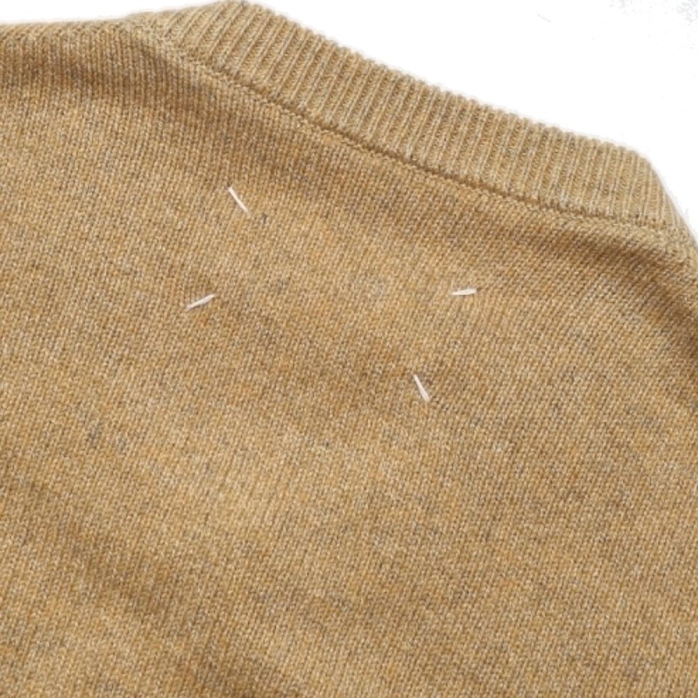 Maison Margiela Brauner Kaschmir-Pullover
