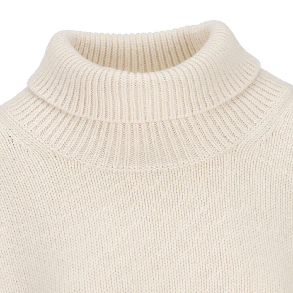 Chloé Weißer Kaschmir-Rollkragenpullover