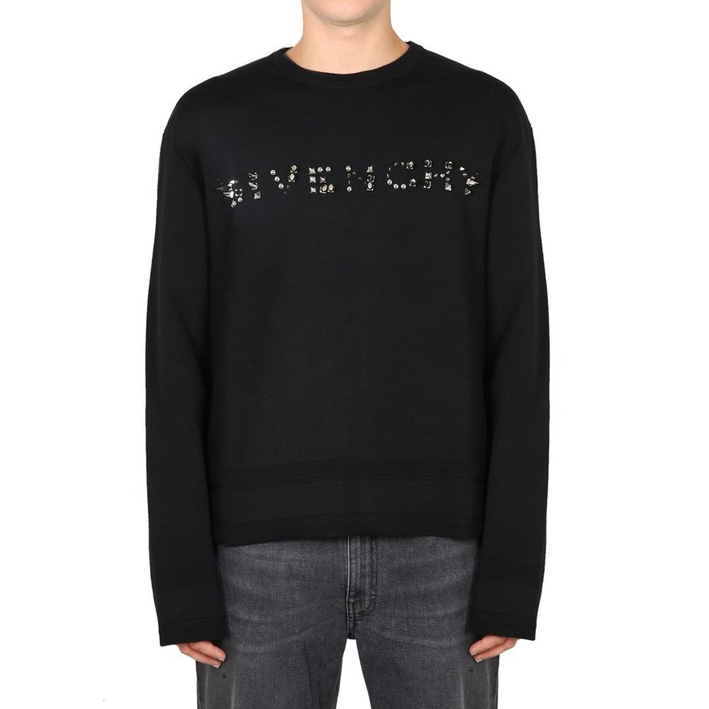 Givenchy Schwarzer Baumwoll-Sweatshirt