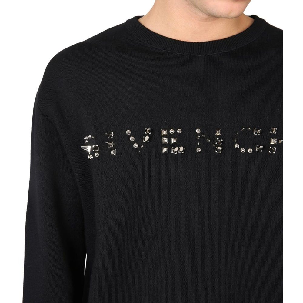 Givenchy Schwarzer Baumwoll-Sweatshirt