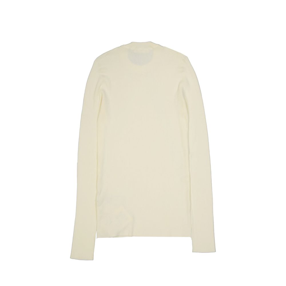 Jil Sander Weißes Baumwoll-Sweatshirt