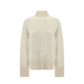 Jil Sander Weißes Seiden-Sweatshirt