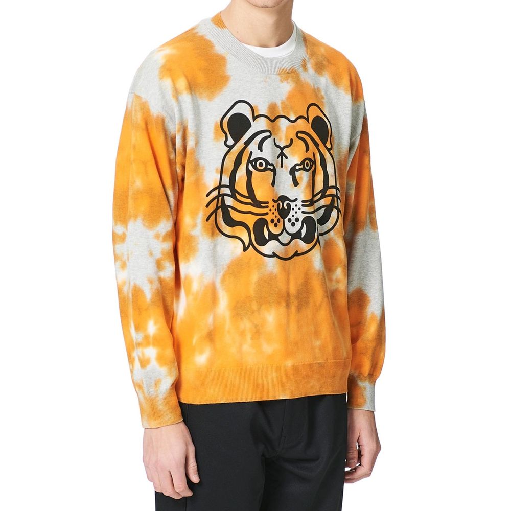 Kenzo Orange Baumwoll-Sweatshirt