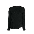 Alexander McQueen Schwarzer Wollpullover