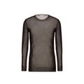 Valentino Garavani Braunes Seiden-Sweatshirt