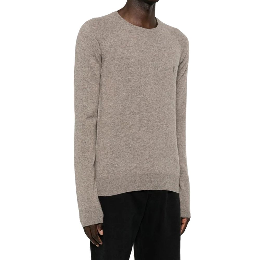 Saint Laurent Brauner Kaschmirpullover