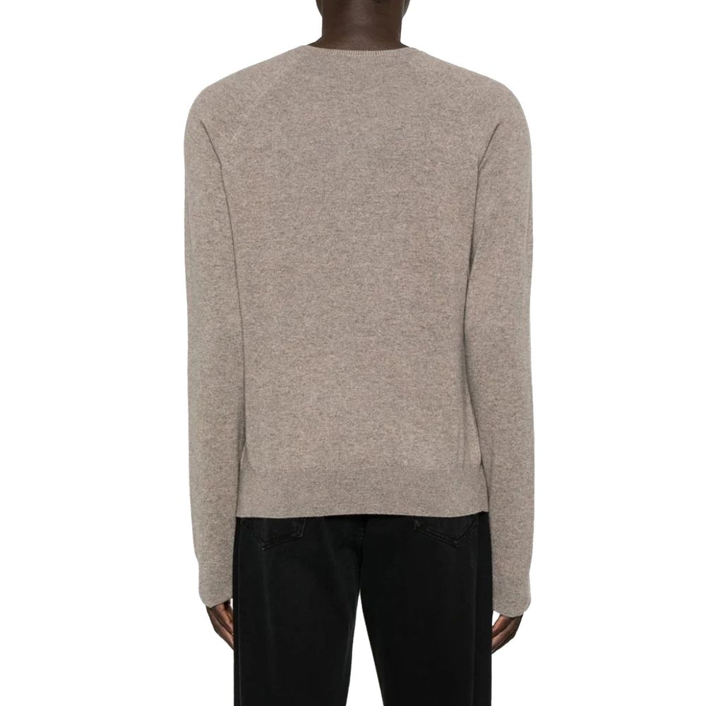 Saint Laurent Brauner Kaschmirpullover