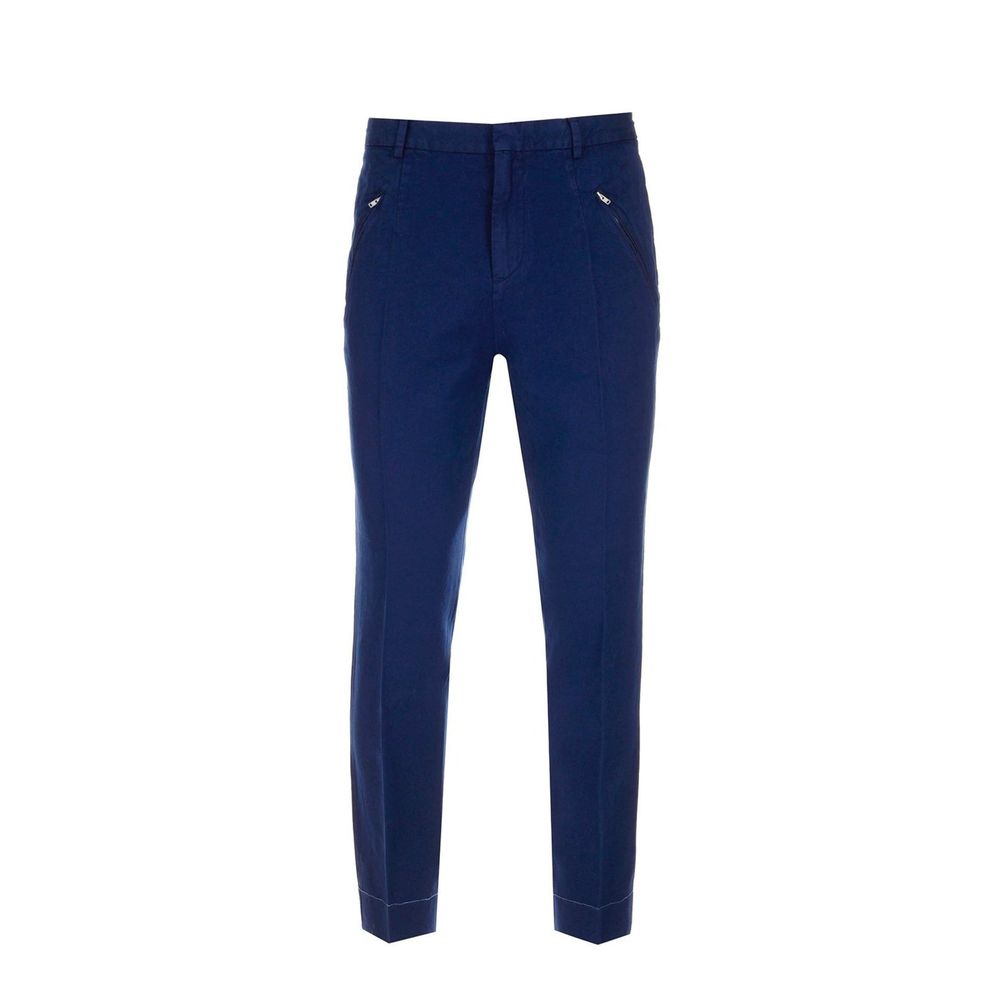 Maison Margiela Blaue Baumwoll-Freizeithose