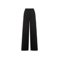 Balenciaga Schwarze Wollhose mit ausgestelltem Bein