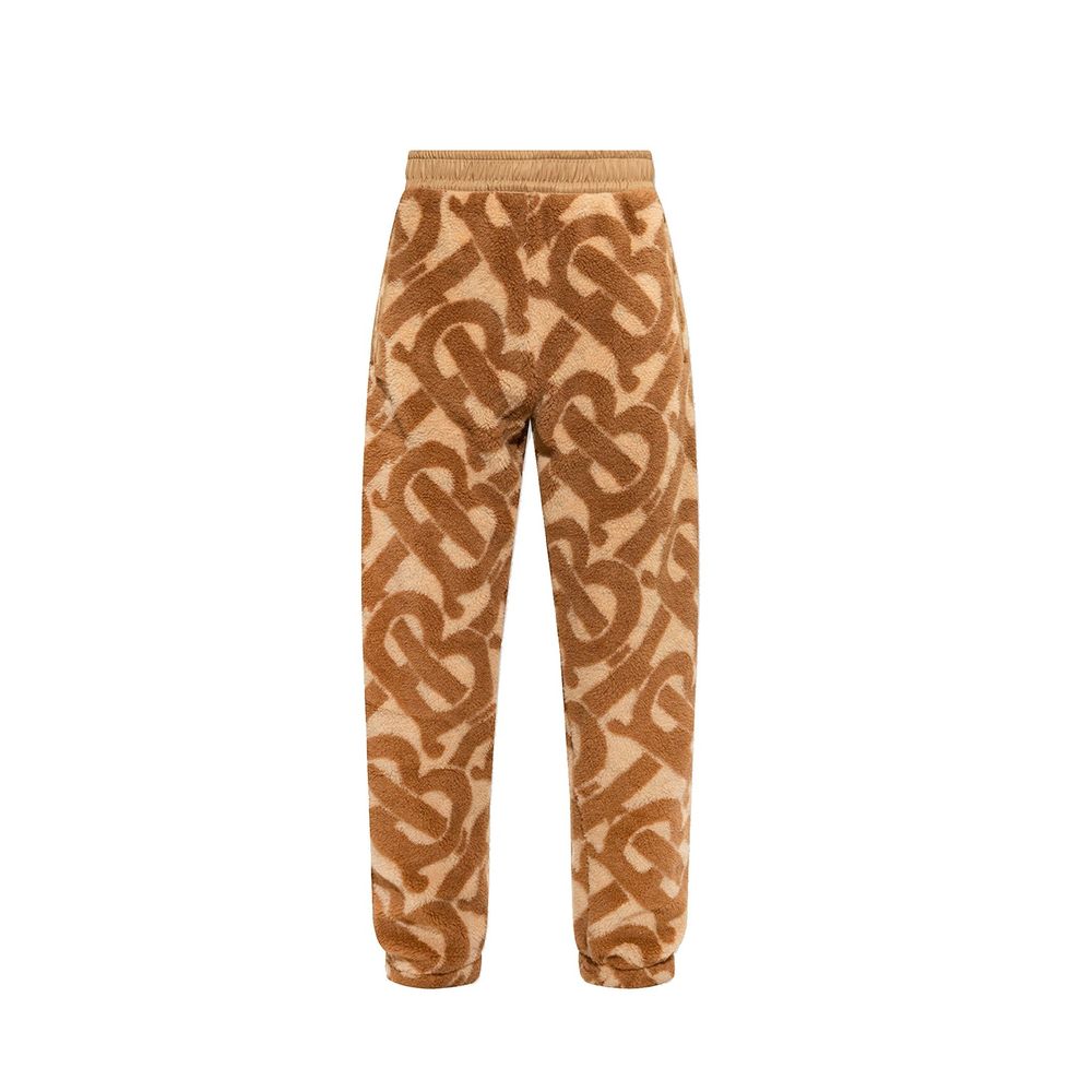 Burberry Braune Freizeithose aus Polyester