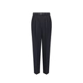 Dior Schwarze Woll-Freizeithose