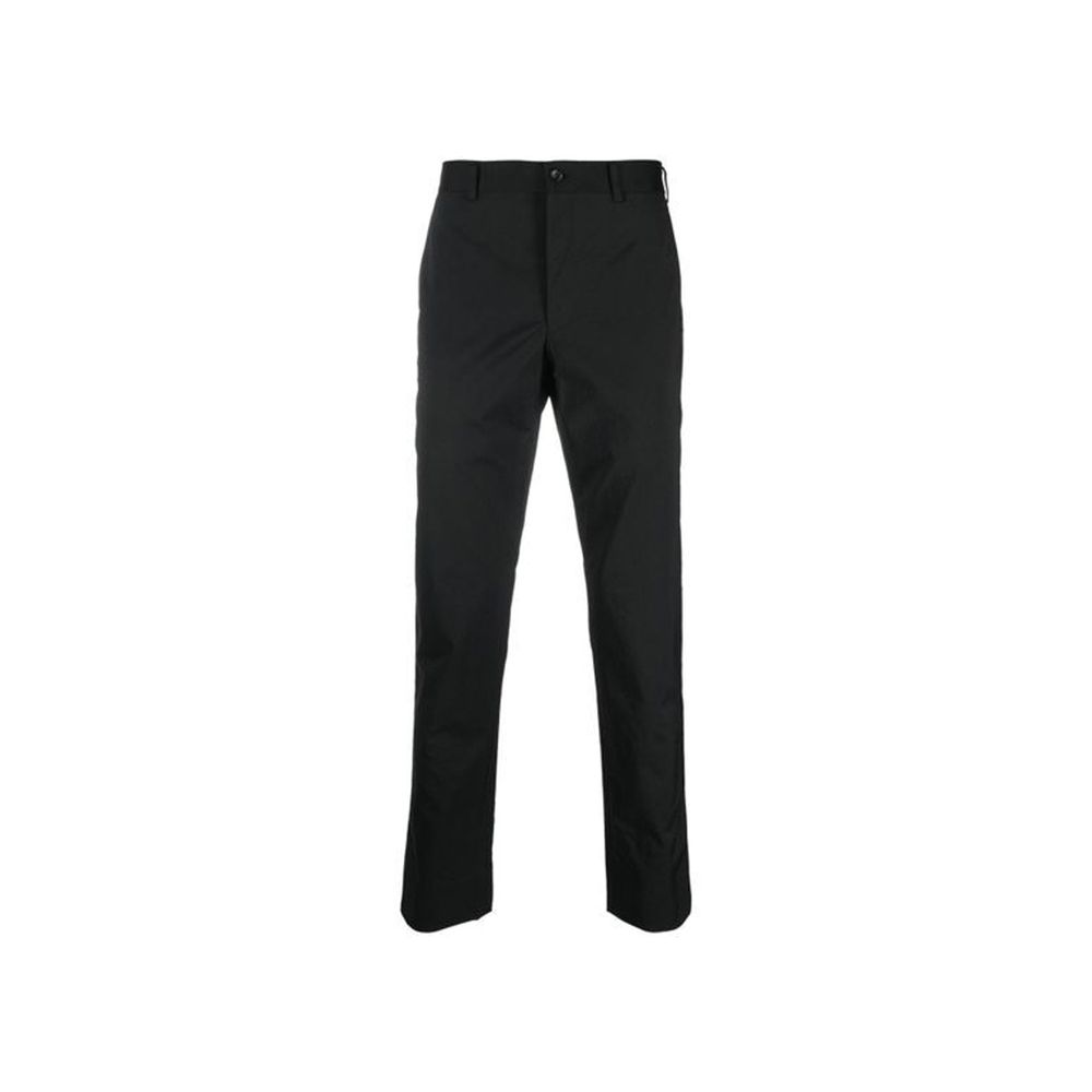Comme Des Garçons Schwarze Nylon Casual Hose