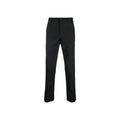 Comme Des Garçons Schwarze Nylon Casual Hose