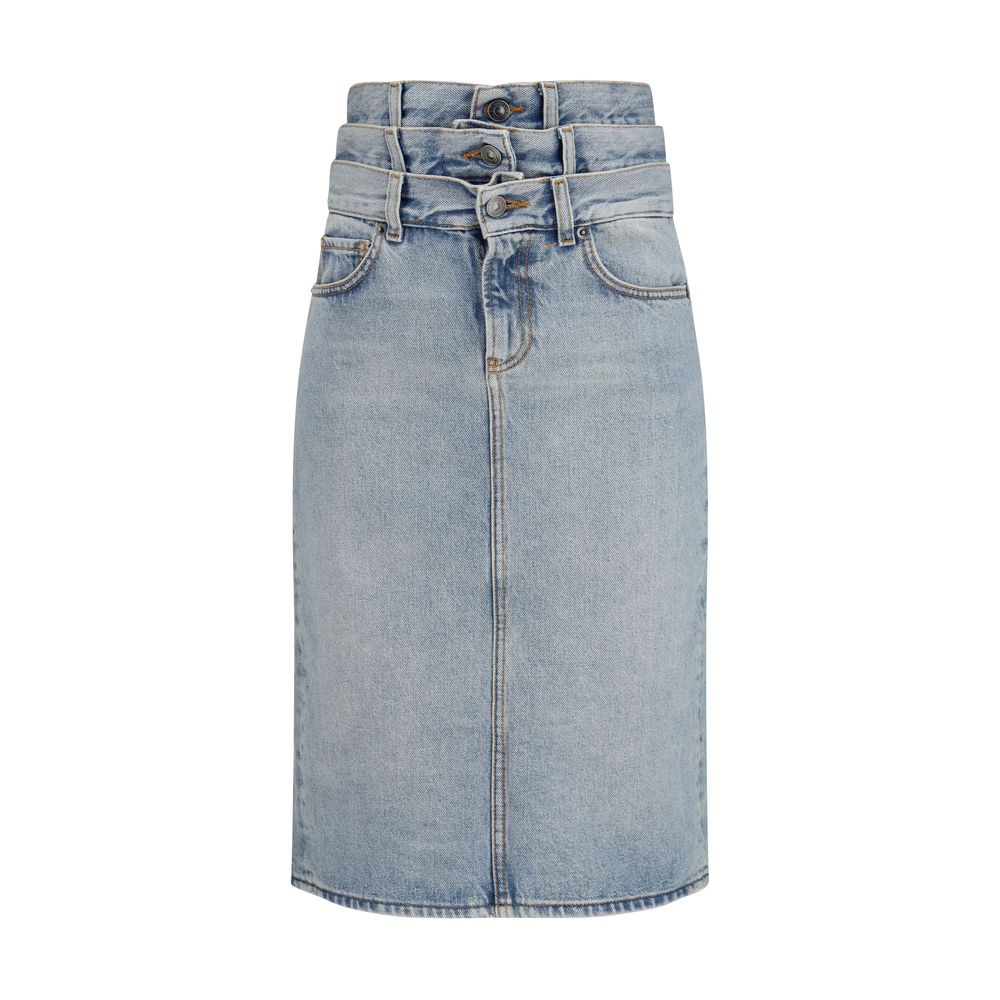 Fiorucci Blaue Jeansrock