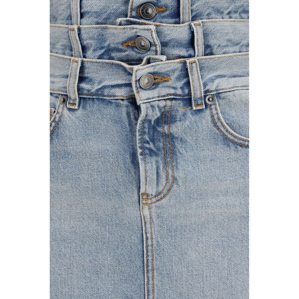 Fiorucci Blaue Jeansrock