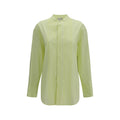 Forte_Forte Zweifarbige Baumwollbluse