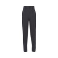 Prada Graue Hose aus Elastan
