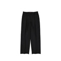 Valentino Garavani Schwarze Seidenhose mit ausgestelltem Bein