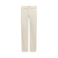 Jil Sander Weiße Baumwoll-Jeans Denim