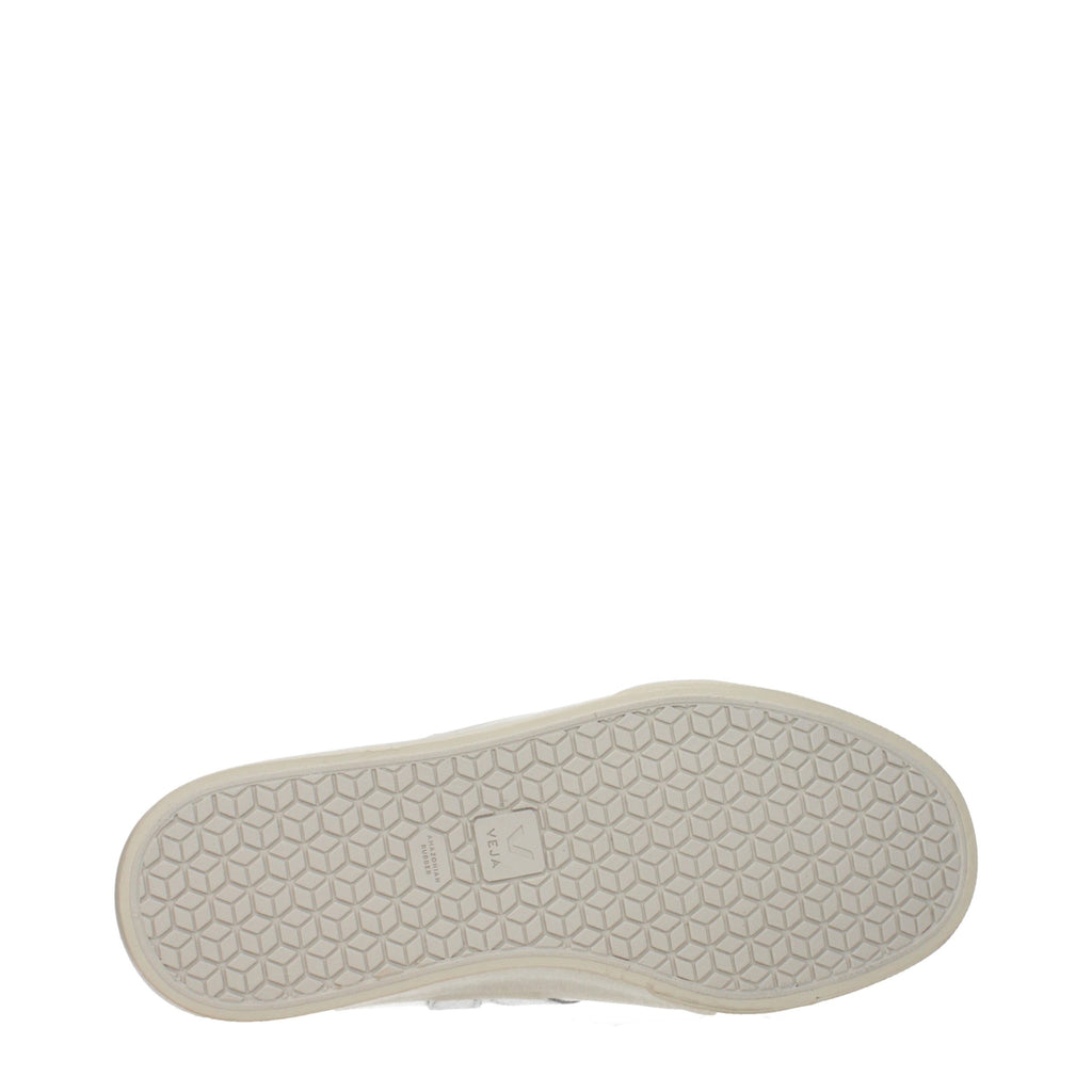 Veja Weiße Low-Top-Sneaker aus Leder
