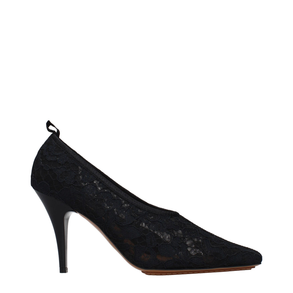 Stella McCartney Schwarze Pumps aus Stoff
