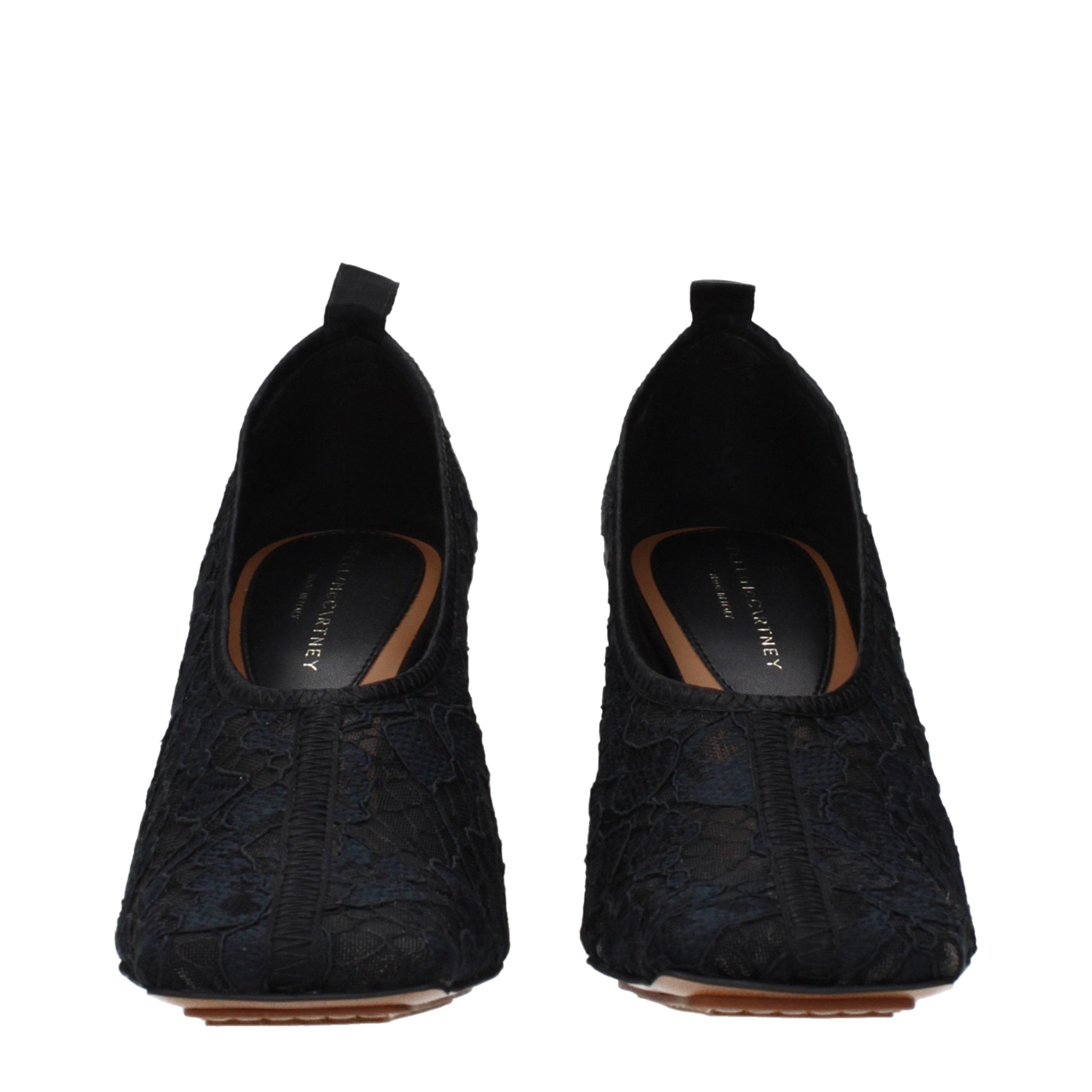 Stella McCartney Schwarze Pumps aus Stoff