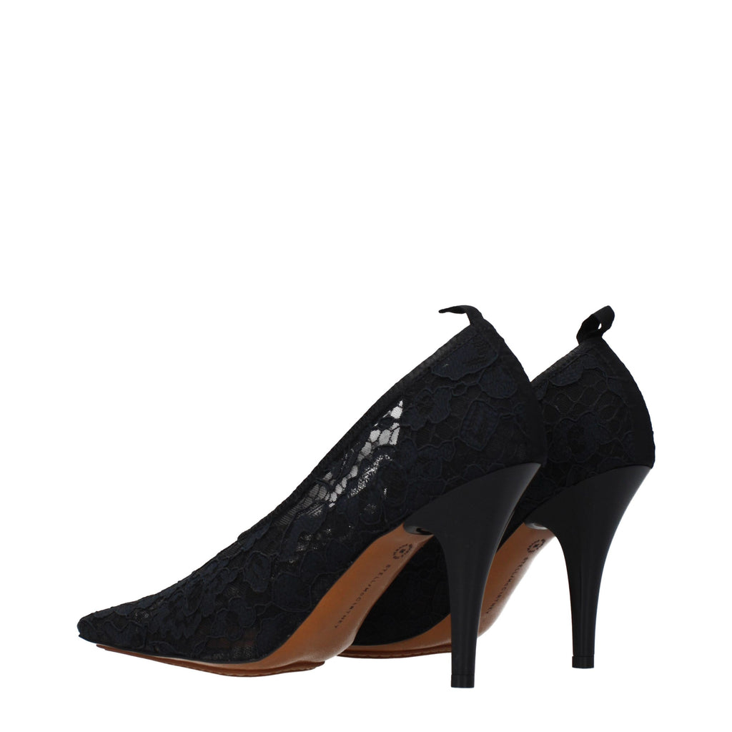 Stella McCartney Schwarze Pumps aus Stoff